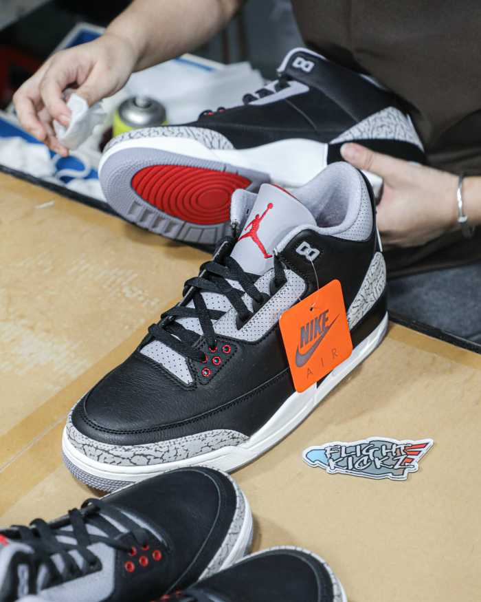 Air Jordan 3 Retro Black Cement Reimagined 2024（A1）