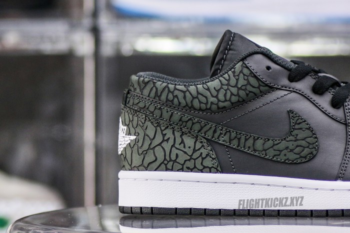 Air Jordan 1 Low SE Black Elephant