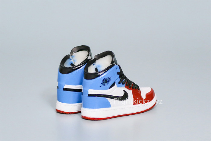 Mini Sneaker Air Jordan 1 Retro Fearless  3D keychain