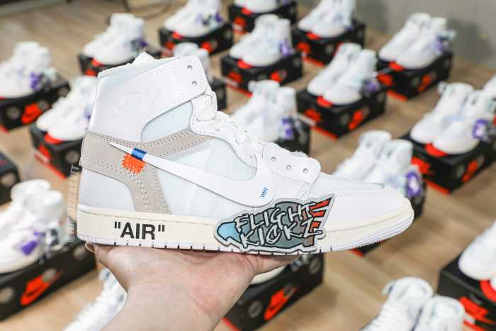US Warehouse : Off White Virgil Abloh Archive x Air Jordan 1 “Alaska”  2026 (A1)