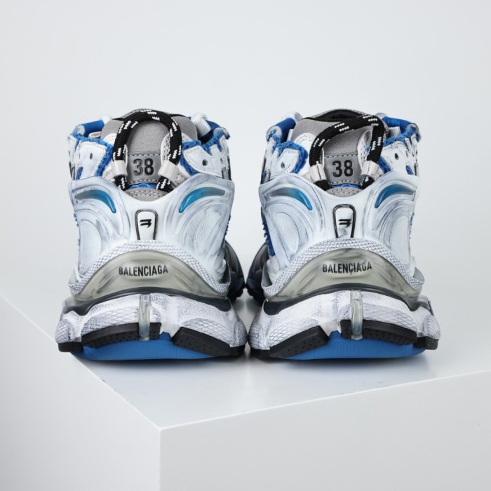 Balenciag* Runner Sneaker Blue Grey