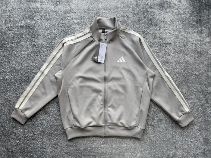 Adidas ST SPORTS KN TT Logo Letter Stripe Raglan Long-Sleeve Jacket