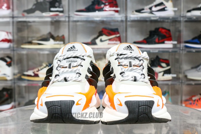 Pharrell Williams x Adidas Adistar Jellyfish White Tangerine Black