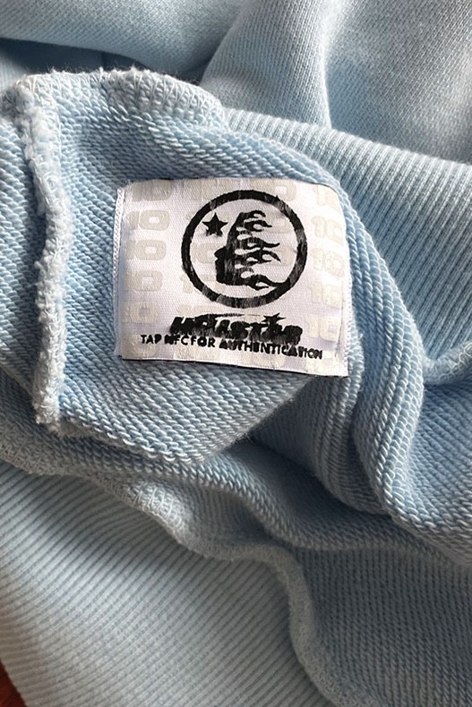 Hell$tar Fire Sky Blue Hoodie