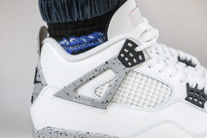 US Warehouse:Air Jordan 4 Retro OG 'White Cement' 2025 ( A1)