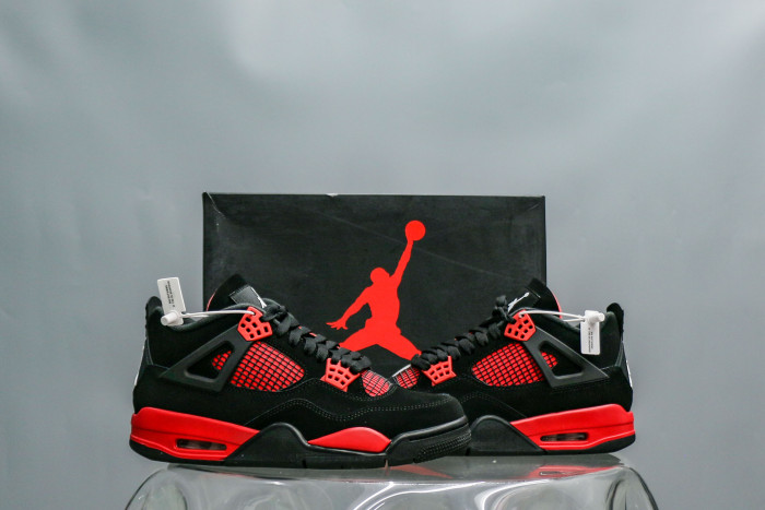 Jordan 4 Retro Red Thunder  (A2 Batch)