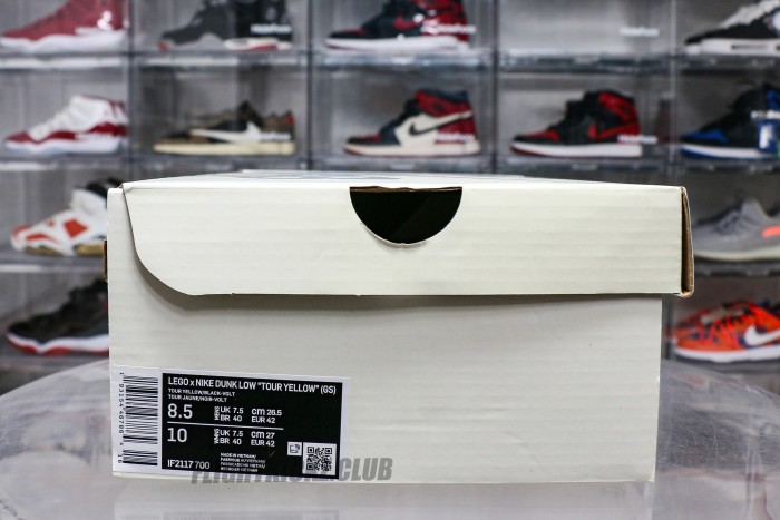 Nike Dunk Low LEGO Tour Yellow (GS) 2025