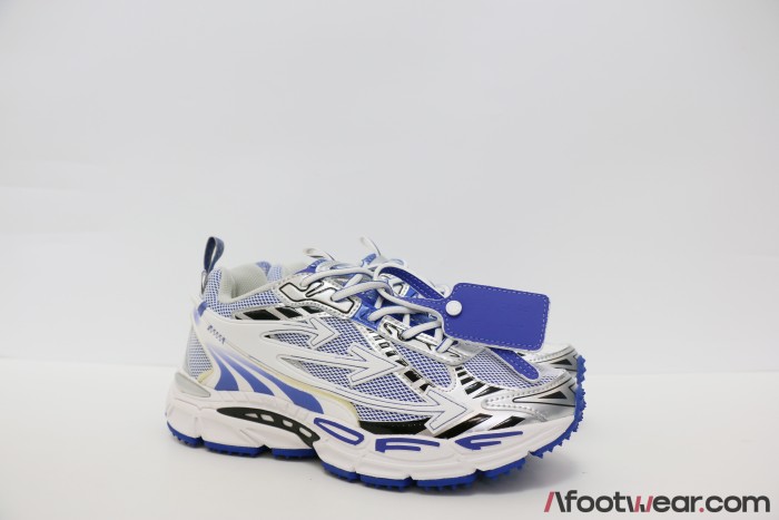 OFF-WHITE Be Right Back White Blue