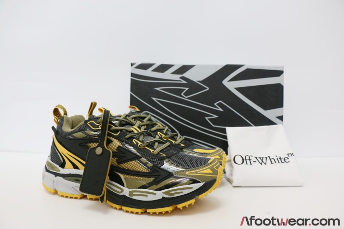 Off-White Be Right Back arrow motif lace-up sneakers