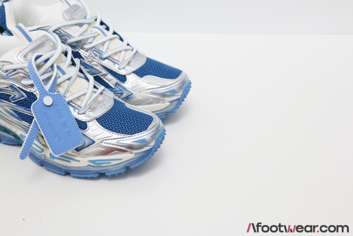 OFF-WHITE Be Right Back Silver Blue