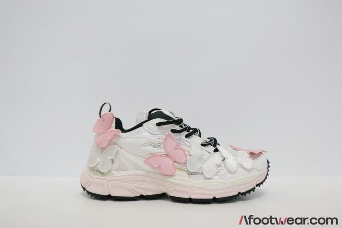OFF-WHITE Be Right Back Pink White Butterflies (Women's)