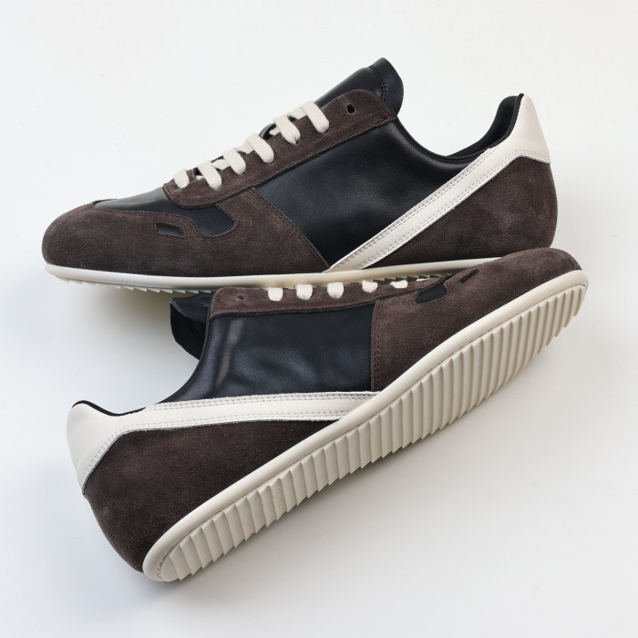 R!ck Owens Minimal Sneaks Dark Dust Black Milk