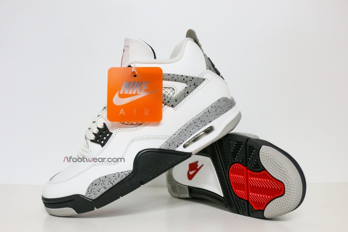 Jordan 4 Retro OG GS White Cement 2025 ( A1 )