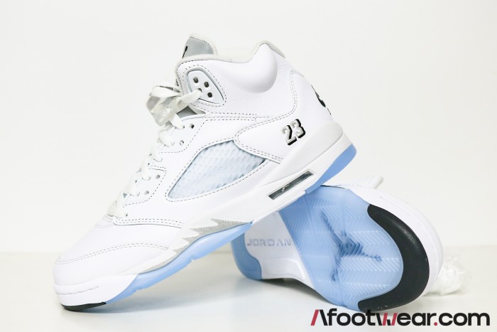 Air Jordan 5 Retro 'White Metallic' GS 2026