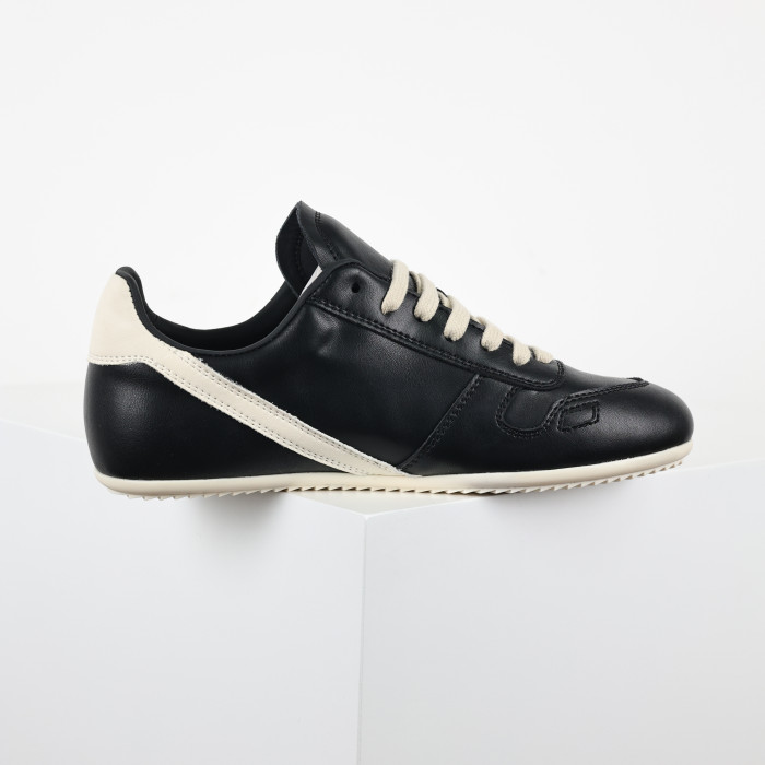 R!ck Owens Concordians Minimal Sneaker Black Milk