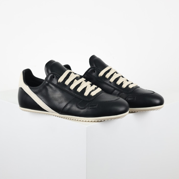 R!ck Owens Concordians Minimal Sneaker Black Milk