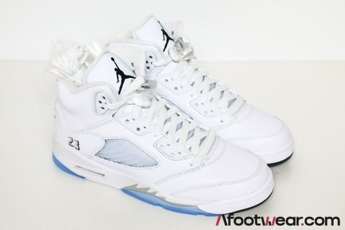 Air Jordan 5 Retro 'White Metallic' GS 2026