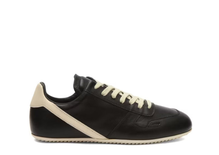 R!ck Owens Concordians Minimal Sneaker Black Milk