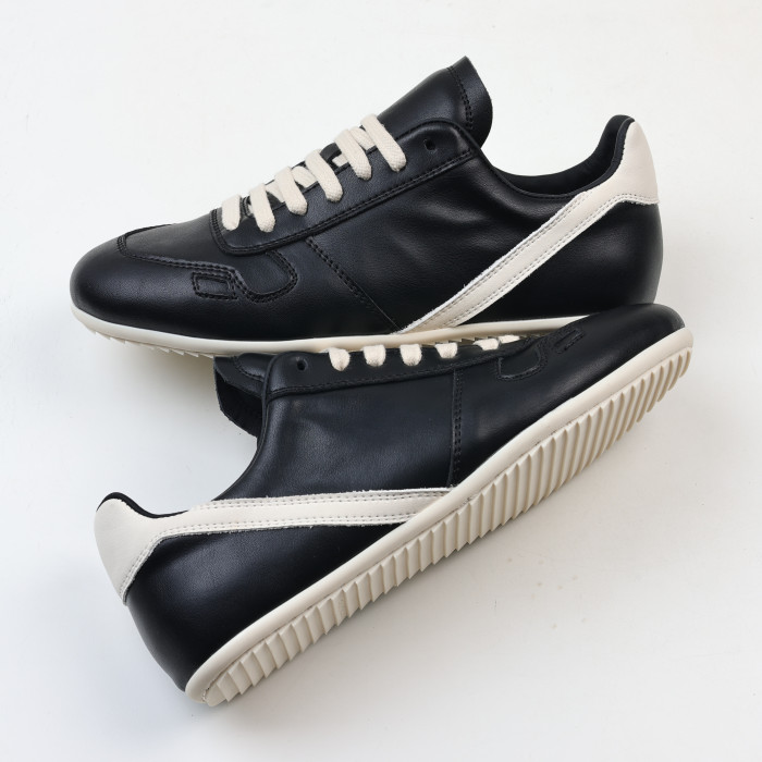 R!ck Owens Concordians Minimal Sneaker Black Milk