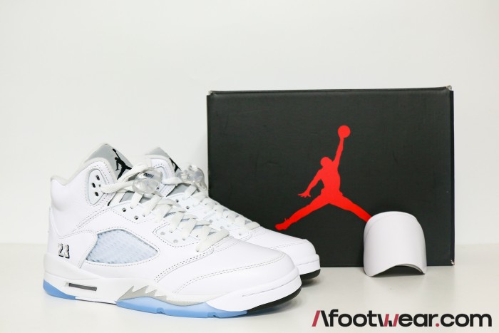 Air Jordan 5 Retro 'White Metallic' GS 2026