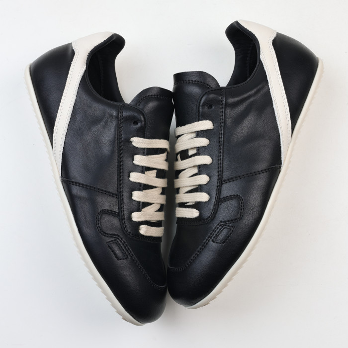 R!ck Owens Concordians Minimal Sneaker Black Milk