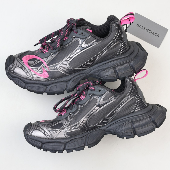 Balenciaga Shiny Embossed Sneakers Grey