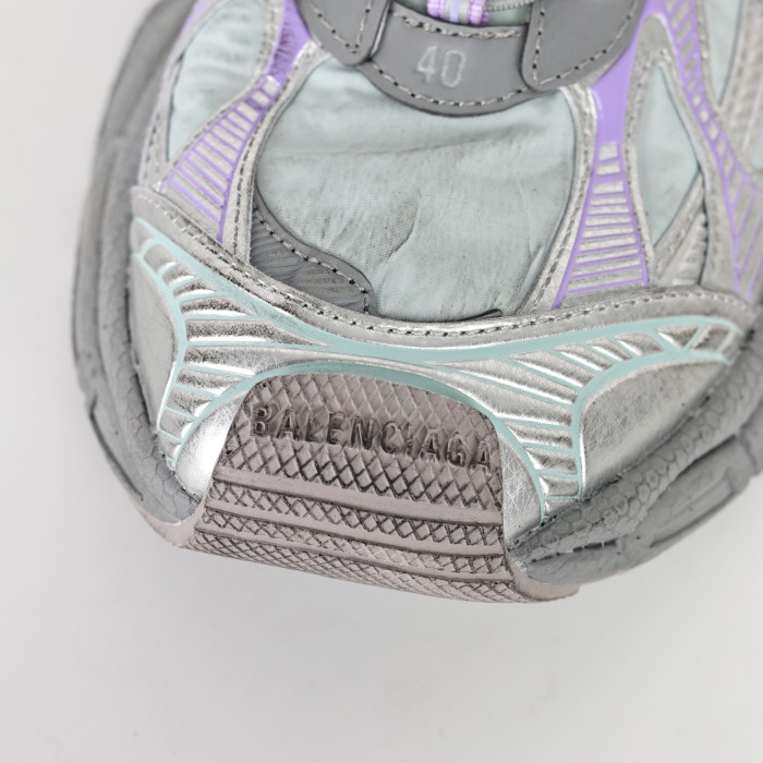 Balenciaga 3XL Aqua Lilac Grey