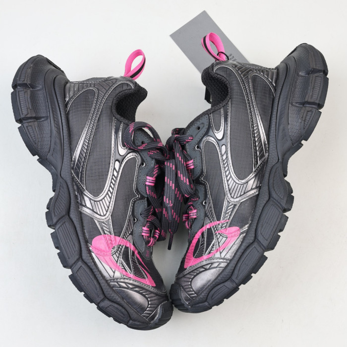 Balenciaga Shiny Embossed Sneakers Grey