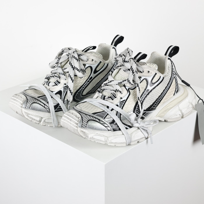 Balenciaga 3XL Panelled Sneakers White