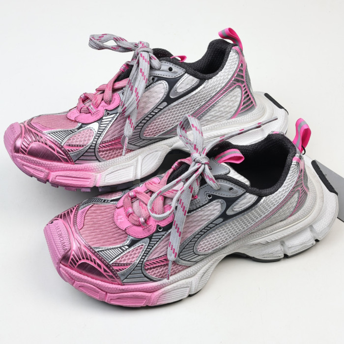 BALENCIAGA 3XL Toe Spray Sneakers PINK