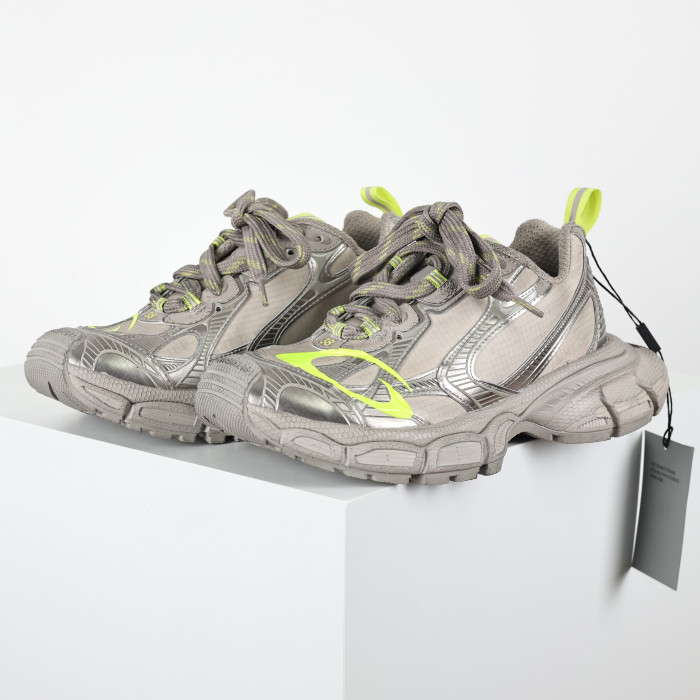 Balenciaga 3XL Ripstop Taupe Fluo Yellow