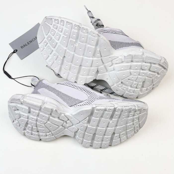 Balenciaga x Under Armour 3XL sneakers in white and black