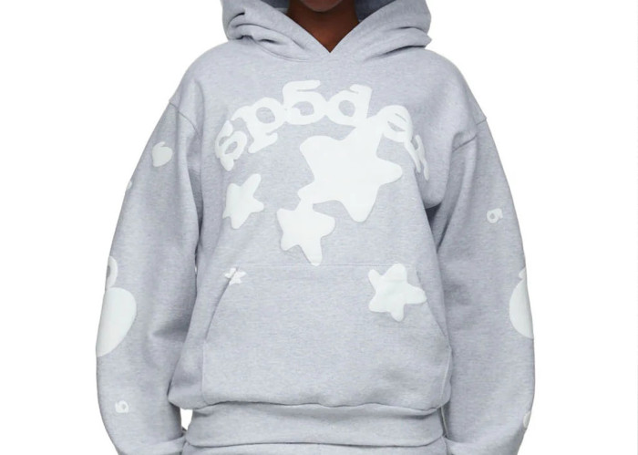 Sp5der Beluga Hoodie Heather Grey