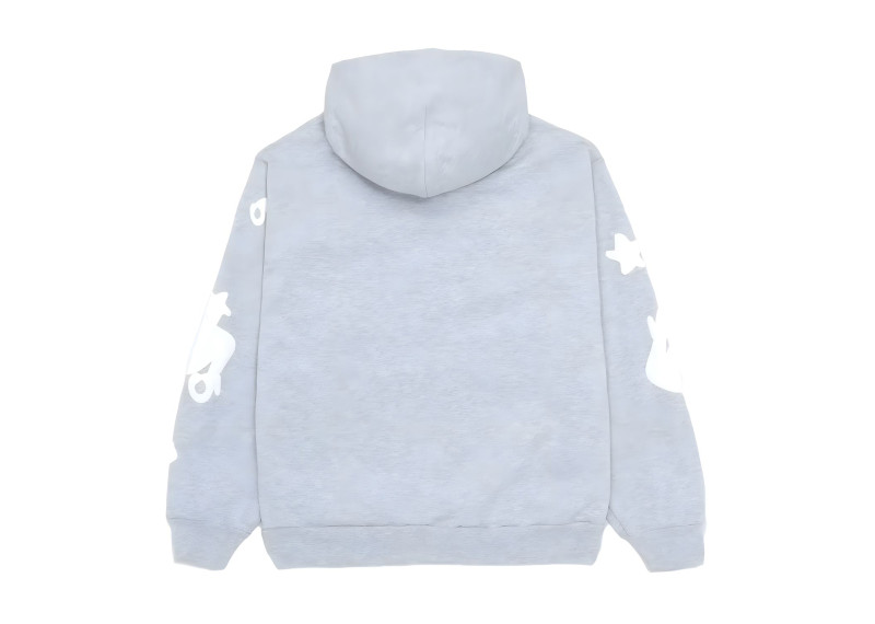 Sp5der Beluga Hoodie Heather Grey