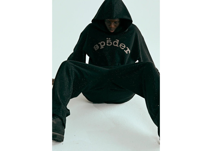 Sp5der VVS Hoodie Black