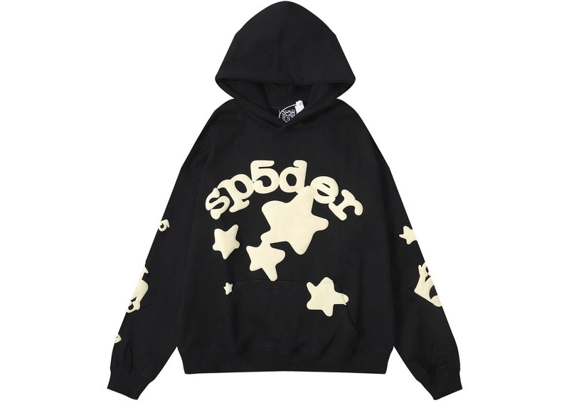 Sp5der Beluga Hoodie Black