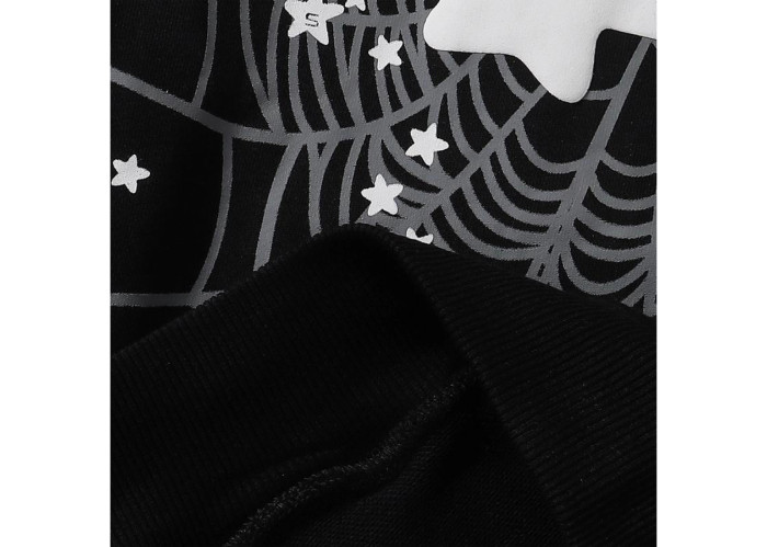 Sp5der Atlanta Hoodie Black