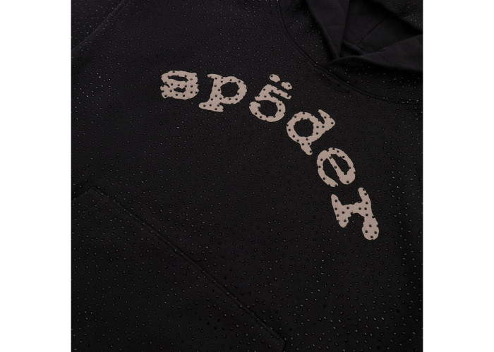 Sp5der VVS Hoodie Black