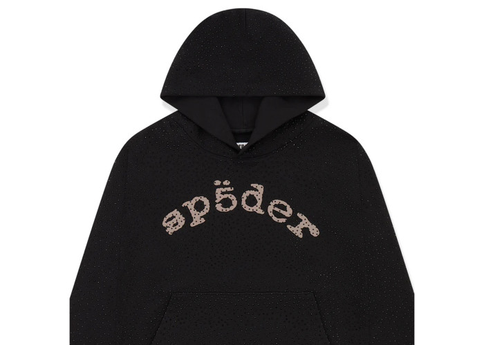 Sp5der VVS Hoodie Black