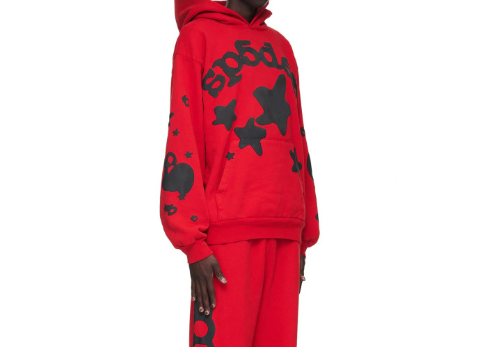 Sp5der Beluga Hoodie Red