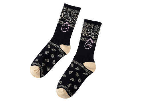 Travis Scott Catus Jack Paisley Sock