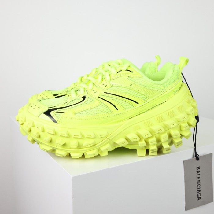 Balenciaga Bouncer Sneaker in Fluo Yellow