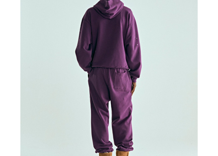 Sp5der Star OG Web V2 Hoodie Purple