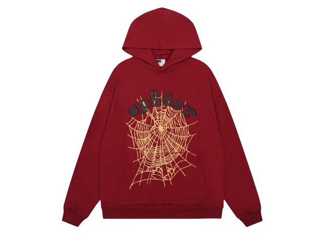 Sp5der OG Web V2 Hoodie Red