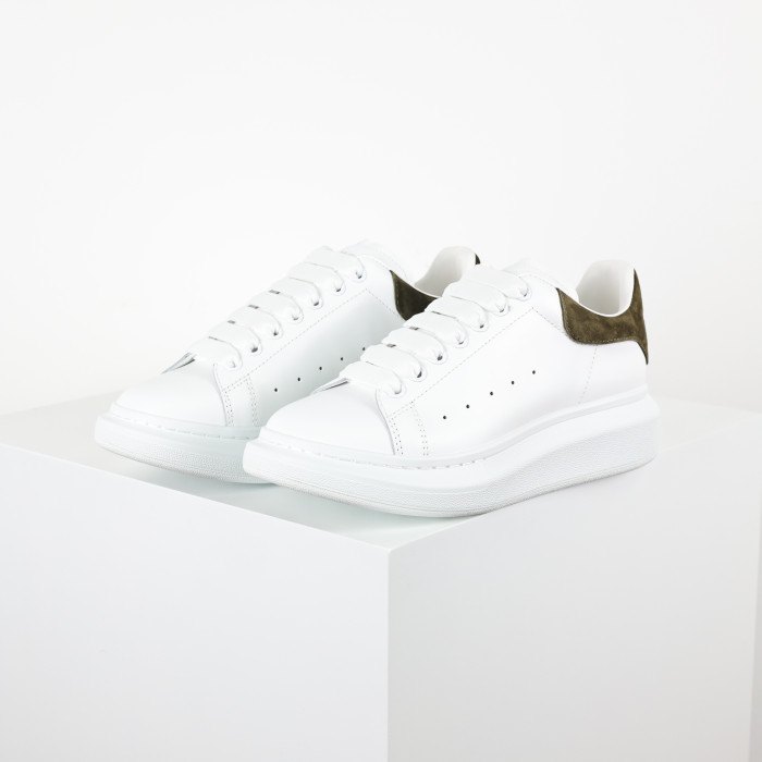 Alexande* McQuee* Oversized White Khaki