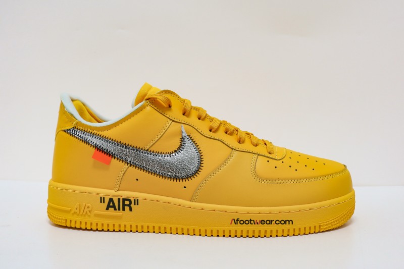 Off White x Air Force 1 “University Gold” 2021