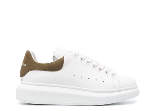 Alexande* McQuee* Oversized White Khaki