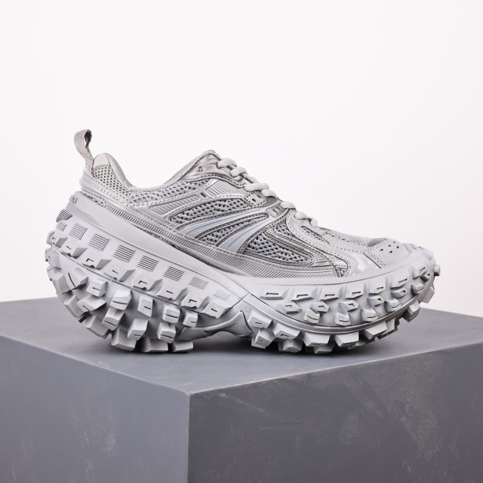 Balenciaga Defender grey chunky sneakers