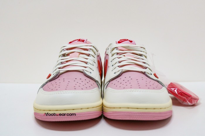 Travis Scott x Air Jordan 1 Low OG Shy Pink Pack Tropical Pink 2026 (A1)