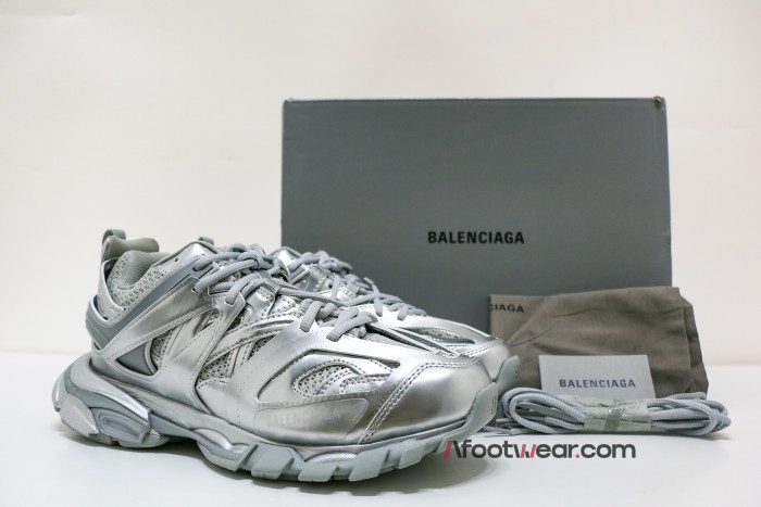 Balenciag* Track Sneaker 'Silver'